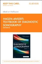 Book cover of Textbook of Diagnostic Sonography - E-Book (8th ed.) by Hagen-Ansert MS, RDMS, RDCS, FASE, FSDMS, Sandra L.