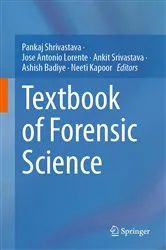 Book cover of Textbook of Forensic Science by Pankaj Shrivastava