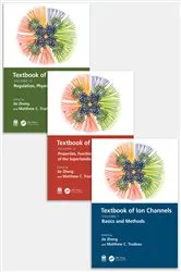 Book cover of Textbook of Ion Channels by Jie Zheng