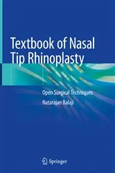 Book cover of Textbook of Nasal Tip Rhinoplasty by Natarajan Balaji
