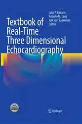 Book cover of Textbook of Real-Time Three Dimensional Echocardiography by Luigi Badano
