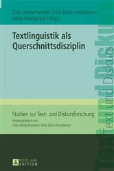 Book cover of Textlinguistik als Querschnittsdisziplin by Zofia Bilut-Homplewicz
