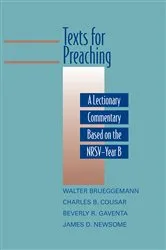 Book cover of Texts for Preaching, Year B by Walter Brueggemann