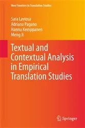 Book cover of Textual and Contextual Analysis in Empirical Translation Studies by Sara Laviosa
