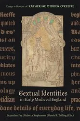 Book cover of Textual Identities in Early Medieval England by Rebecca Stephenson