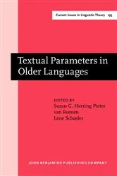 Book cover of Textual Parameters in Older Languages by Susan C. Herring