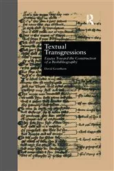 Book cover of Textual Transgressions by David Greetham