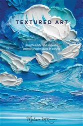 Book cover of Textured Art by Melissa McKinnon
