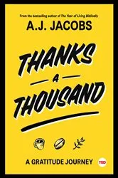 Book cover of Thanks A Thousand by A. J. Jacobs