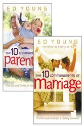 Book cover of The 10 Commandments of Marriage/The 10 Commandments of Parenting Set by Ed Young