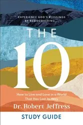 Book cover of The 10 Study Guide by Dr. Robert Jeffress