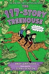 Book cover of The 117-Story Treehouse by Andy Griffiths