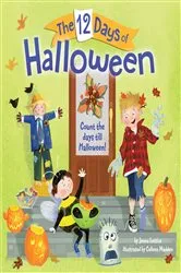 Book cover of The 12 Days of Halloween by Jenna Lettice