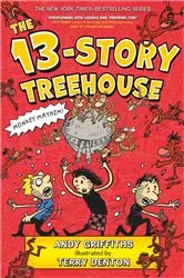 Book cover of The 13-Story Treehouse by Andy Griffiths