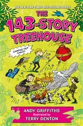 Book cover of The 143-Story Treehouse by Andy Griffiths