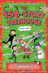 Book cover of The 156-Story Treehouse by Andy Griffiths