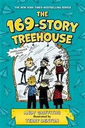 Book cover of The 169-Story Treehouse by Andy Griffiths