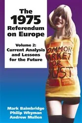 Book cover of The 1975 Referendum on Europe - Volume 2 (2nd ed.) by Mark Baimbridge
