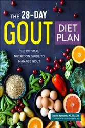Book cover of The 28-Day Gout Diet Plan by Unknown