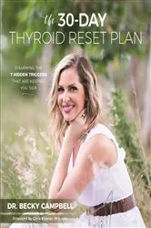 Book cover of The 30-Day Thyroid Reset Plan by Unknown