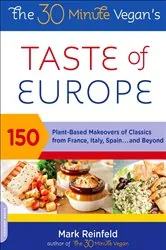 Book cover of The 30-Minute Vegan's Taste of Europe by N/A