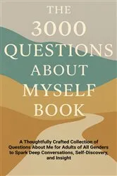 Book cover of The 3000 Questions About Myself Book by Aria Capri Publishing