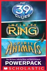 Book cover of The 39 Clues, Infinity Ring, and Spirit Animals Powerpack by James Riordan