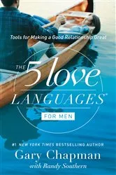 Book cover of The 5 Love Languages for Men (3rd ed.) by Gary Chapman