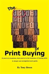 Book cover of The ABC of Print Buying by Tony Breen