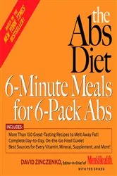 Book cover of The Abs Diet 6-Minute Meals for 6-Pack Abs by N/A