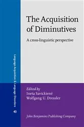 Book cover of The Acquisition of Diminutives by Unknown