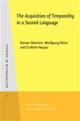 Book cover of The Acquisition of Temporality in a Second Language by Rainer Dietrich