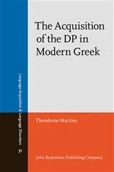 Book cover of The Acquisition of the DP in Modern Greek by Theodoros Marinis