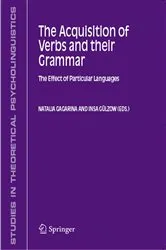 Book cover of The Acquisition of Verbs and their Grammar: by Natalia Gagarina