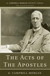 Book cover of The Acts of The Apostles by G. Campbell Morgan