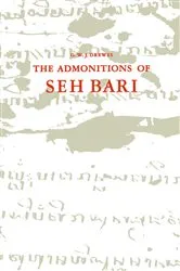 Book cover of The Admonitions of Seh Bari by Pangerang Bonan