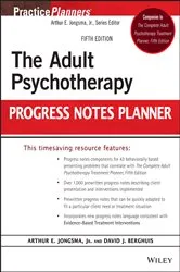 Book cover of The Adult Psychotherapy Progress Notes Planner (5th ed.) by David J. Berghuis