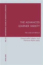 Book cover of The Advanced Learner Variety by Karl Bernhardt