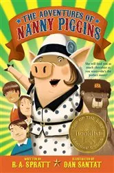 Book cover of The Adventures of Nanny Piggins by R. A. Spratt