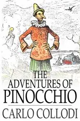 Book cover of The Adventures of Pinocchio by Carlo Collodi