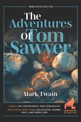 Book cover of The Adventures of Tom Sawyer by Mark Twain
