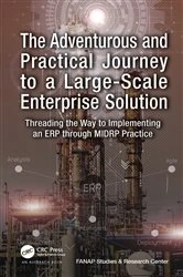 Book cover of The Adventurous and Practical Journey to a Large-Scale Enterprise Solution by Vahid Hajipour
