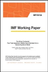 Book cover of The African Continental Free Trade Agreement: Welfare Gains Estimates from a General Equilibrium Model by Lisandro Abrego