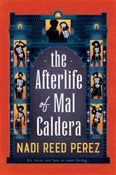 Book cover of The Afterlife of Mal Caldera by Nadi Reed Perez