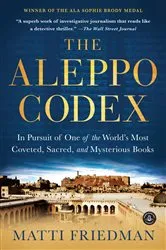 Book cover of The Aleppo Codex by Matti Friedman