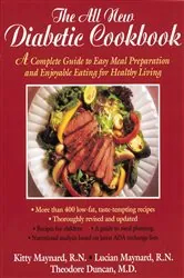 Book cover of The All-New Diabetic Cookbook by Kitty Maynard