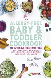 Book cover of The Allergy-Free Baby & Toddler Cookbook by Fiona Heggie