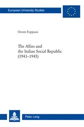 Book cover of The Allies and the Italian Social Republic (1943-1945) by Unknown