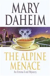 Book cover of The Alpine Menace by Mary Daheim