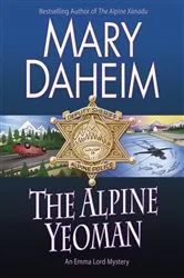 Book cover of The Alpine Yeoman by Mary Daheim